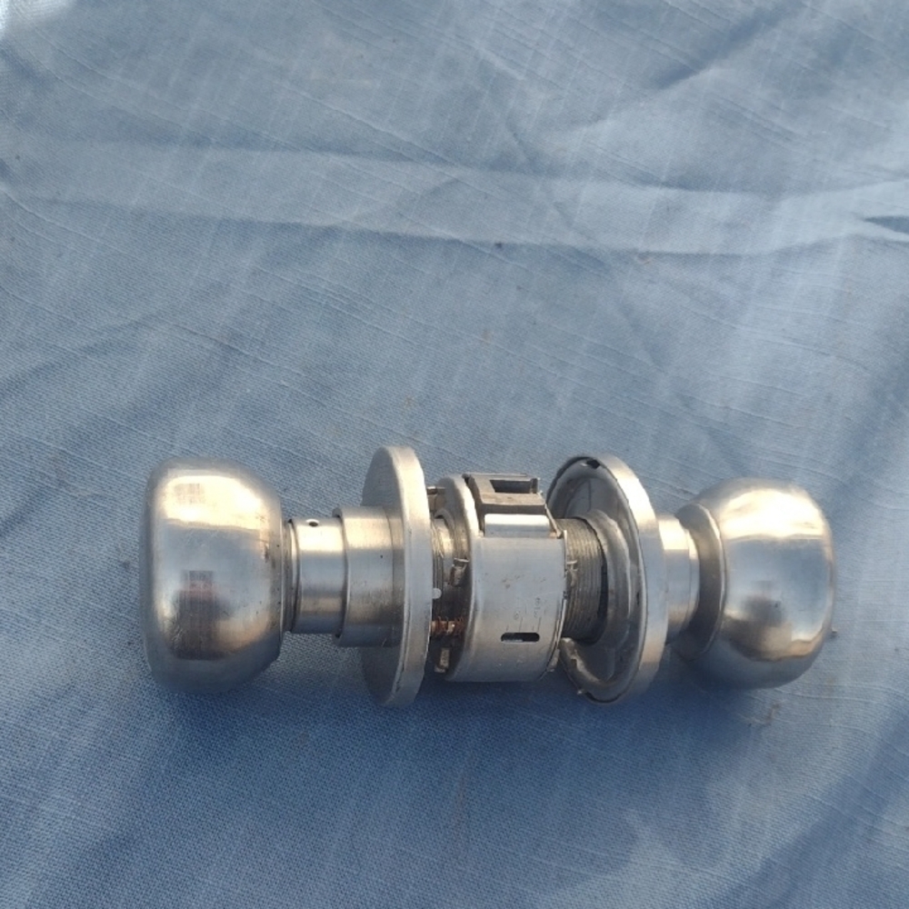 Schlage Silver Stainless steel<ock